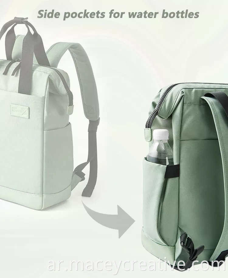مخصصات مخصصة للتهوية متعددة الوظائف معاد تدويرها من نسيج Pet Daypack Daypack Travel Eco Friend Rpet Tote Backpack Propack Pass